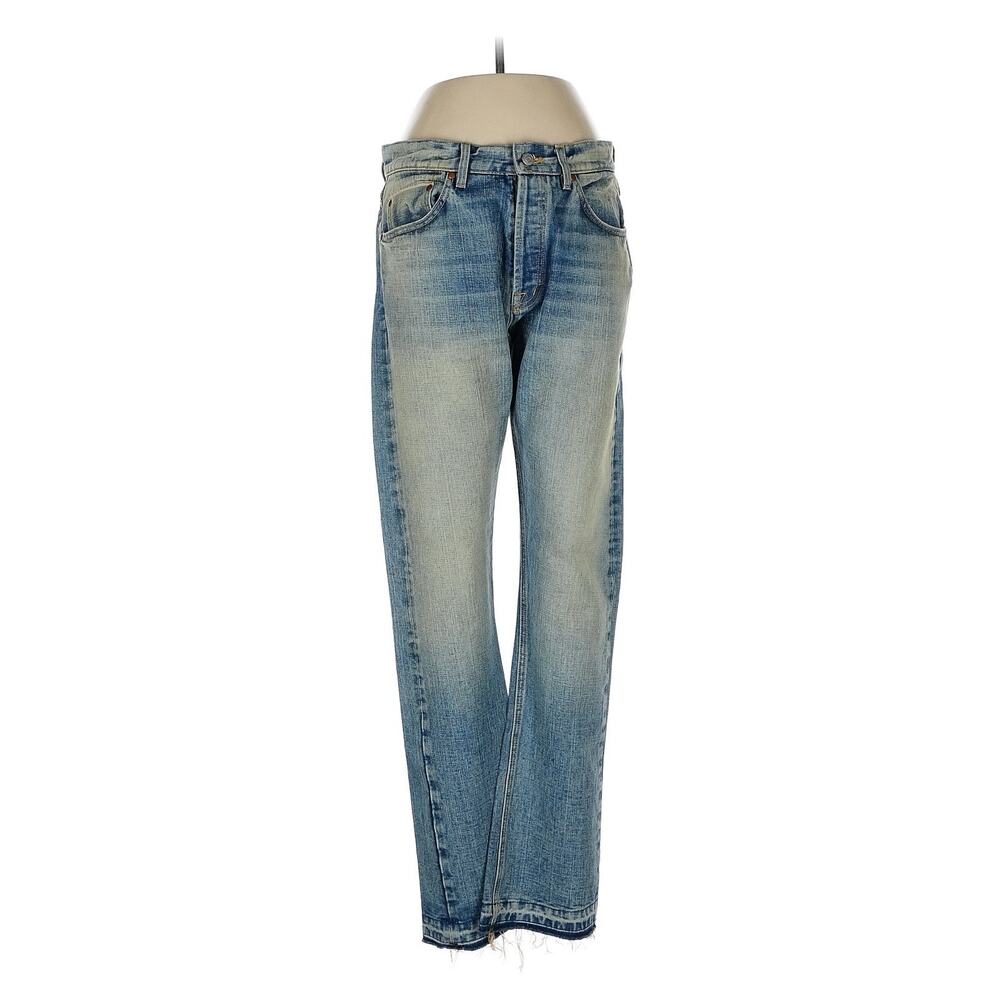 BTFL Men's Jeans Straight Blue Medium Wash 32 X 30